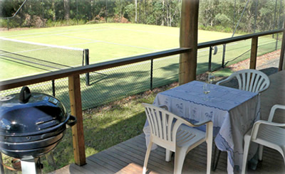 Felde Farm - verandah
